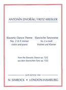 Slawische Tanzweisen: No. 2 in E Minor