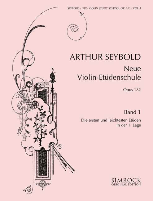 Neue Violin-Etüden-Schule op. 182, vol. 1