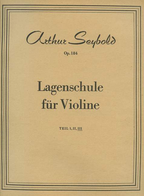 Lagenschule op. 184, vol. 3