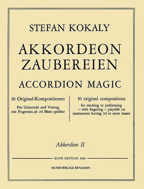 Akkordeon-Zaubereien [Accordion II part]