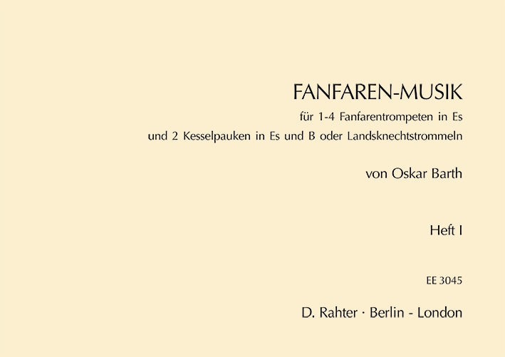 Fanfaren-Musik, Book 1