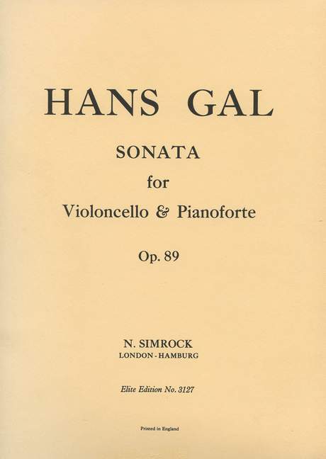 Sonata op. 89
