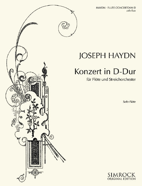Flötenkonzert D-Dur Hob. VII/D1 [solo part]