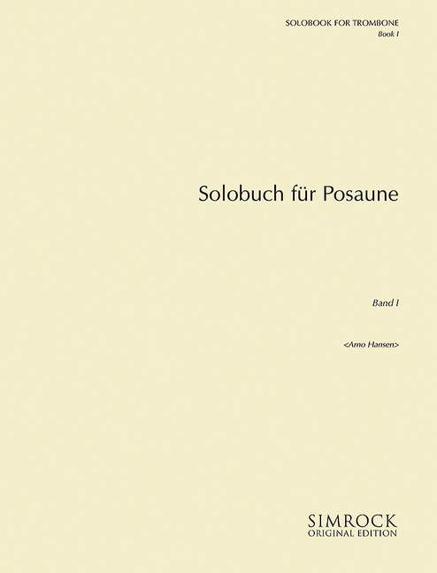 Solobuch für Posaune, vol. 1