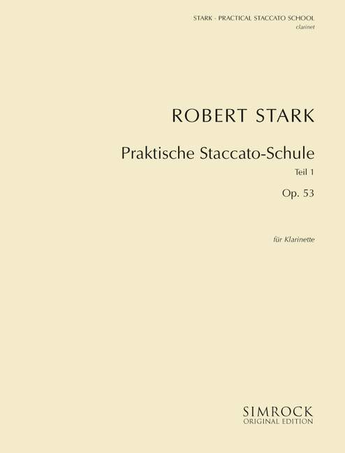 Praktische Staccato-Schule, vol. 1