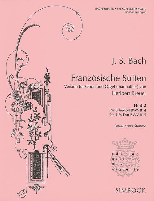 Französische Suiten, BWV 812-817, Book 2