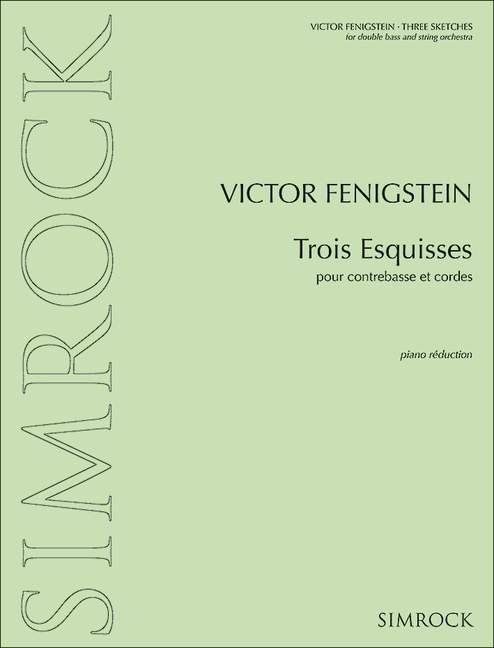 Trois Esquisses [piano reduction with solo part]