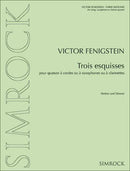 Trois esquisses [score and parts]