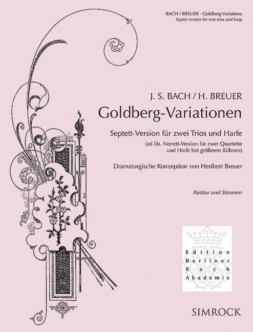 Goldberg-Variationen [score and parts]
