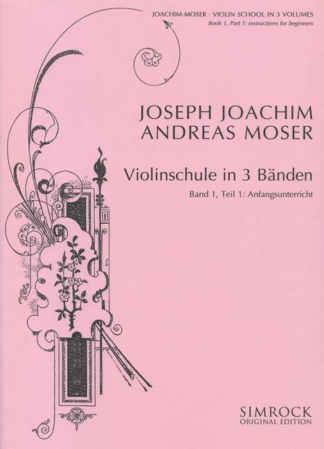 Violinschule, Vol. 1 (1st part)