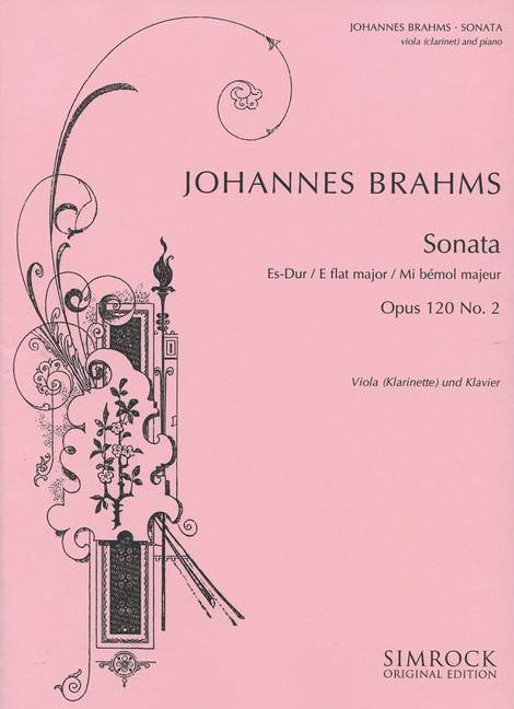 Sonate Es-Dur op. 120/2 [viola (clarinet) and piano]