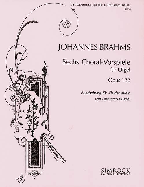 Sechs Choralvorspiele op. 122