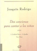 Dos canciones para cantar a los niños