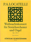 Weihnachtskonzert Für Streicher und Orgel Op. 1-8 [Score & parts]