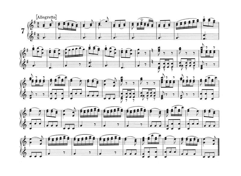 Flötenuhrstücke. Kompositionen für das Laufwerk (Flötenuhr) Hob. XIX:1-32. (Orgel manualiter)