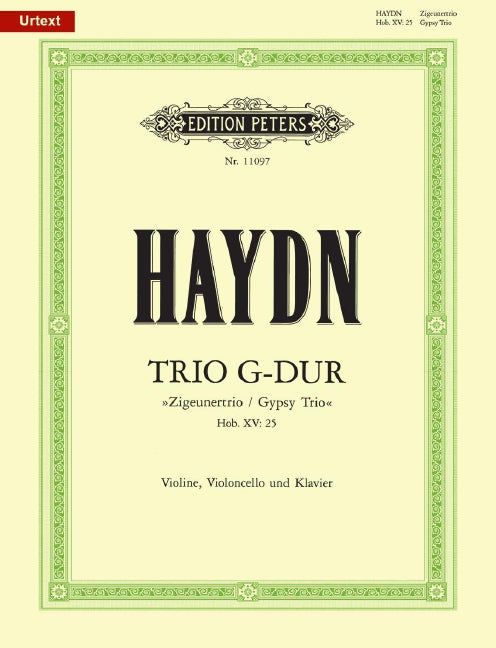 Piano Trio in G Hob.XV:25 ('Gypsy Trio')