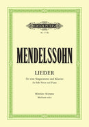 Lieder = Complete Songs (Medium voice and piano)