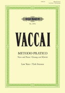 Metodo Pratico di Canto Italiano (Practical Method) (Low voice and piano)