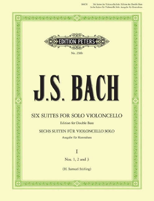 Suites for Solo Violoncello Vol. 1