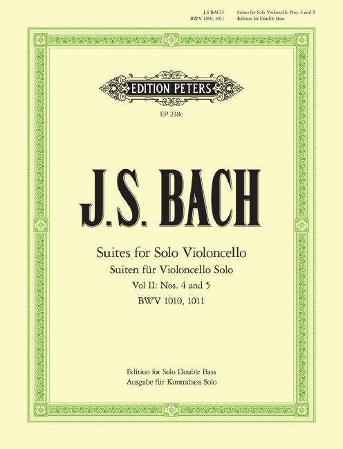 Suites for Solo Violoncello Vol. 2