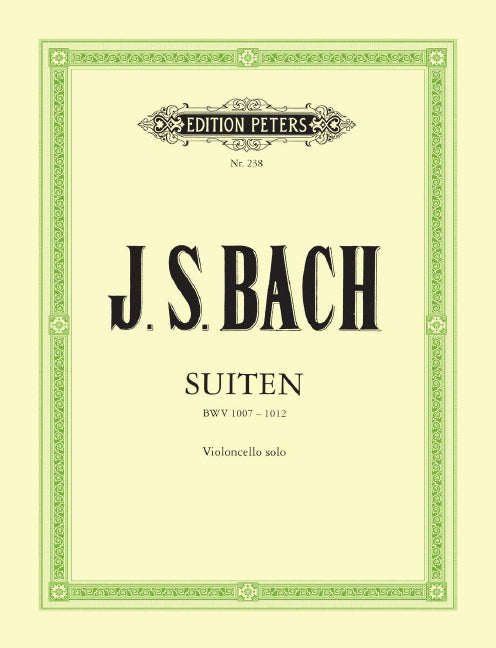 6 Solo Suites BWV 1007-1012