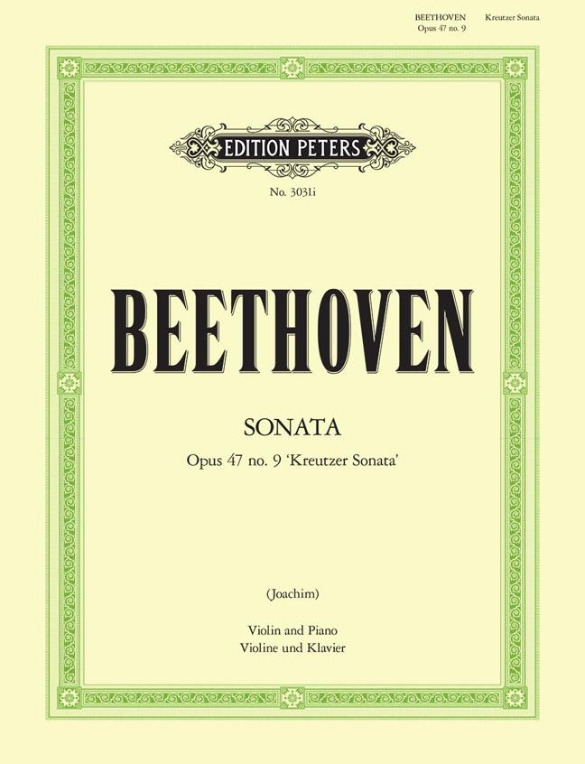 Sonata in A, Op. 47 (No. 9 "Kreutzer")