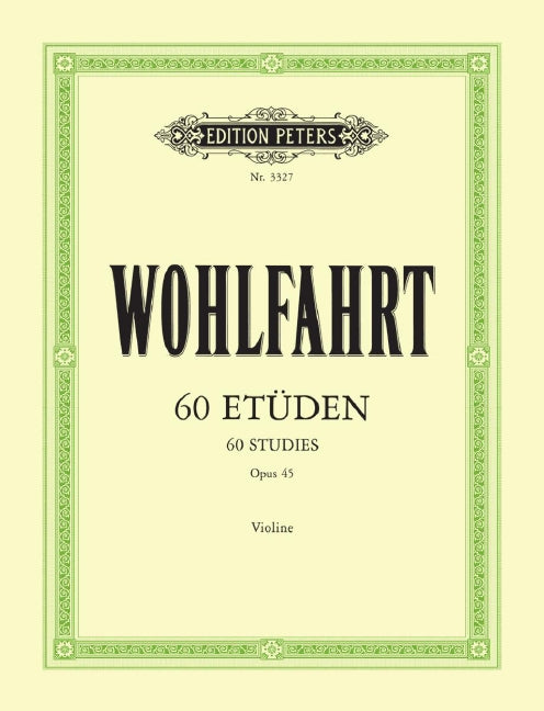 60 Etüden = Studies Op. 45