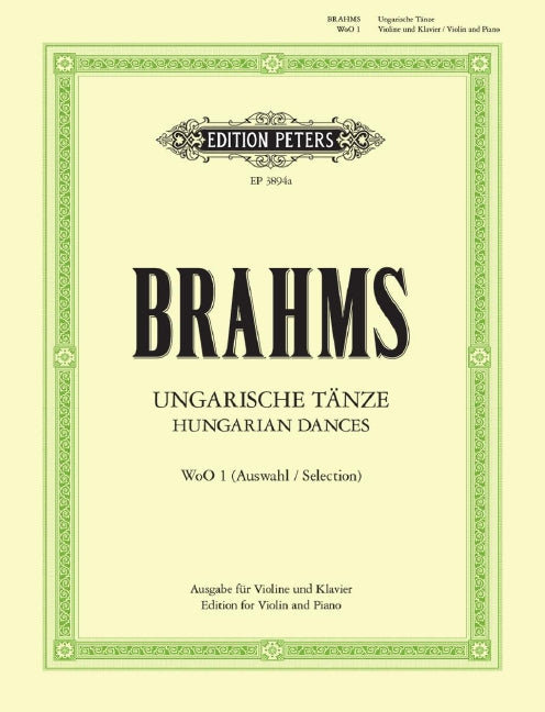 Hungarian Dances Nos. 1-12