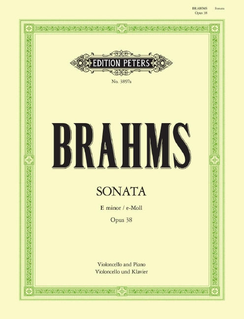 Sonata in E minor Op. 38