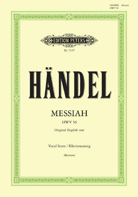 Messiah = Der Messias HWV 56 (英語)