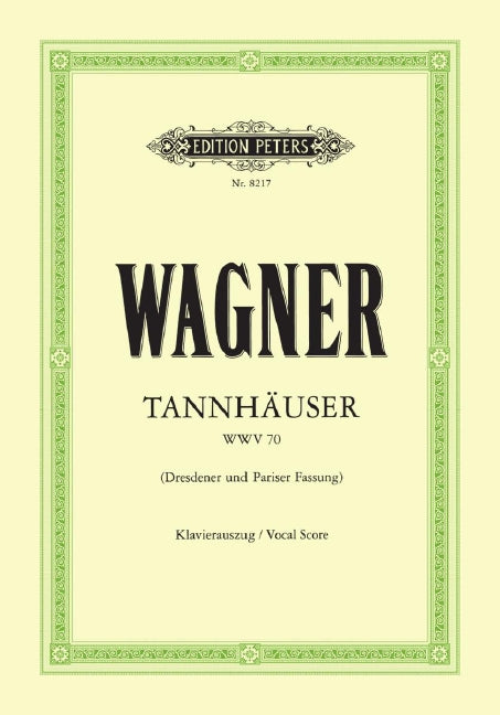 Tannhäuser und der Sängerkrieg auf der Wartburg WWV 20