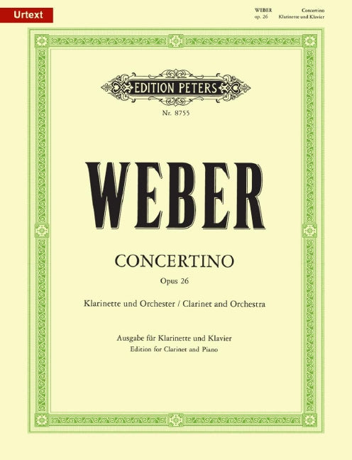Concertino in E flat Op. 26