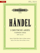 9 Deutsche Arien = German Arias HWV 202-210