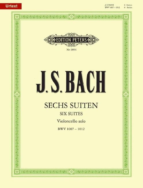 Six Suites BWV 1007-1012