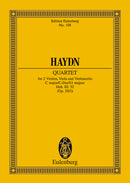 String Quartet C major op. 20/2 Hob. III: 32