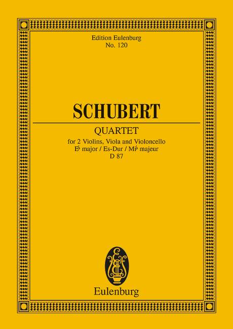 Quartet Es-Dur op. 125/1 D 87