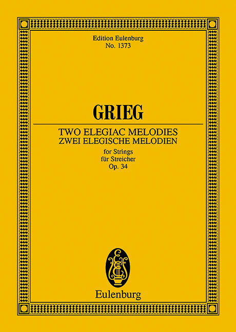2 elegiac Melodies op. 34