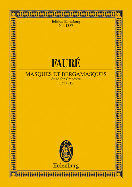 Masques et Bergamasques op. 112