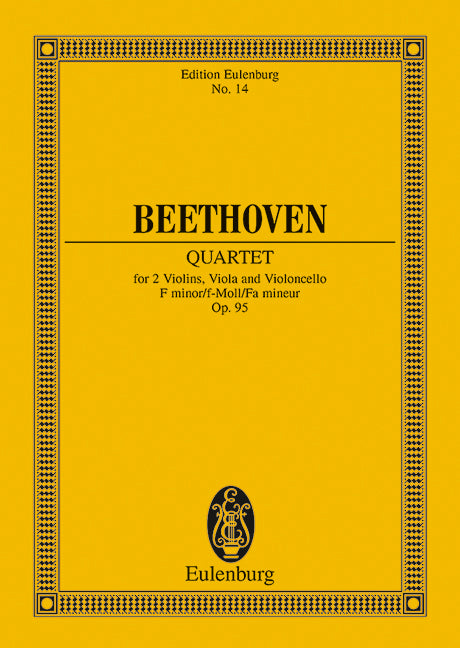 String Quartet F minor op. 95