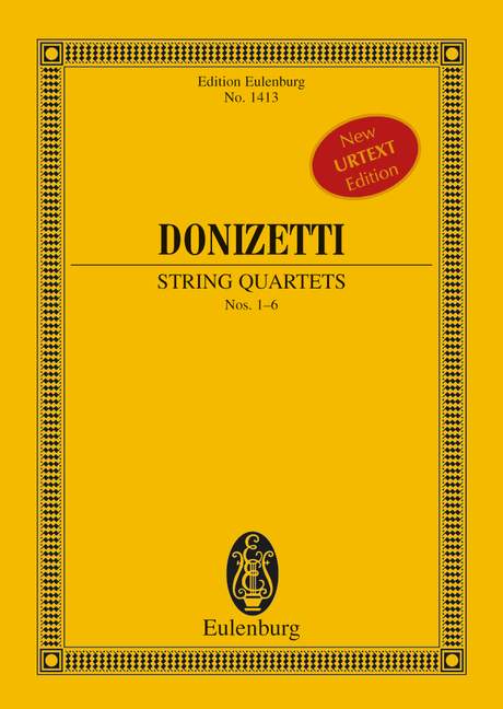 String Quartets No. 1-6 [study score]