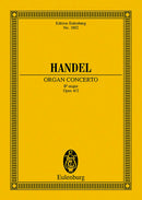 Organ concerto No. 2 B-flat major op. 4/2 HWV 290 [ポケットスコア]