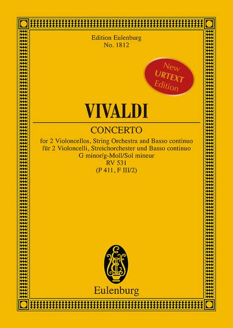 Concerto g-Moll RV 531 (P 411, F III/2)