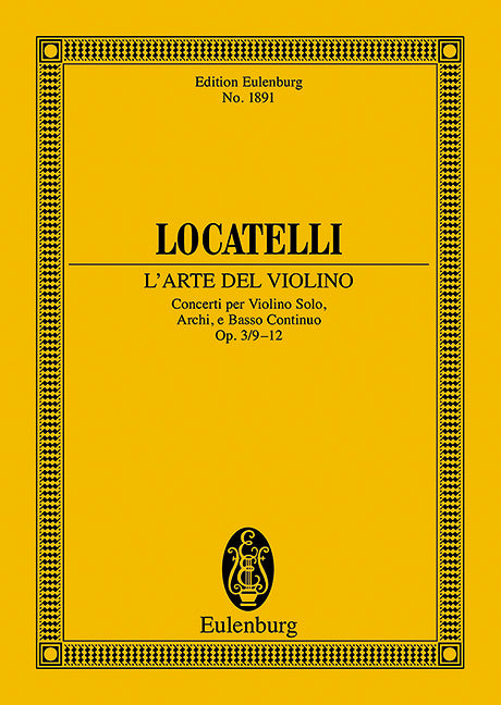 L'Arte del Violino op. 3, vol. 3