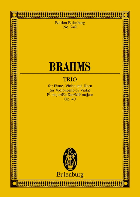 Trio Es-Dur op. 40