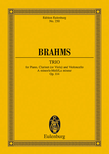 Trio a-Moll op. 114
