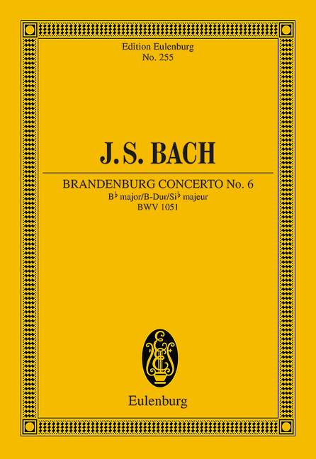 Brandenburgisches Konzert Nr. 6 B-Dur BWV 1051