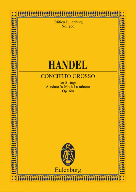 Concerto grosso a-Moll op. 6/4 HWV 322