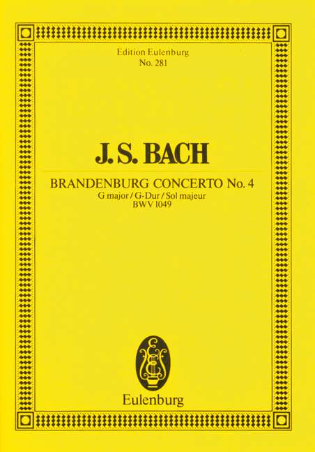 Brandenburgisches Konzert Nr. 4 G-Dur BWV 1049