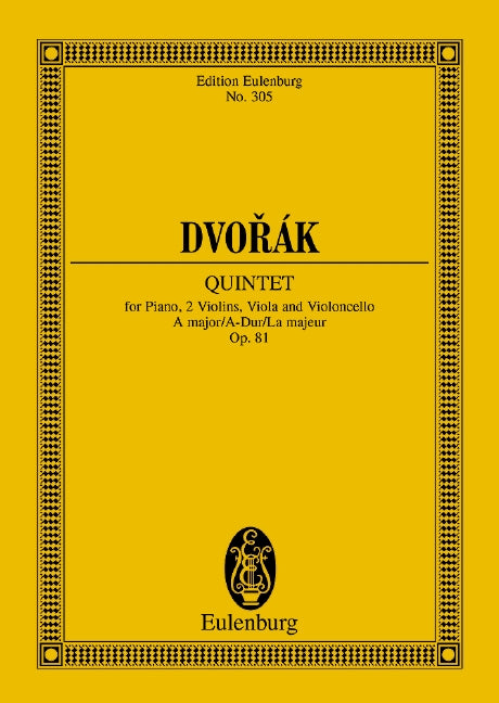 Quintett A-Dur op. 81 B 155