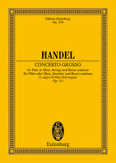 Concerto grosso G-Dur op. 3/3 HWV 314（ポケットスコア）